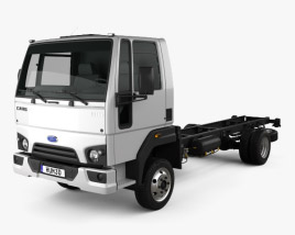 Ford Cargo (816) Camion Telaio 2016 Modello 3D