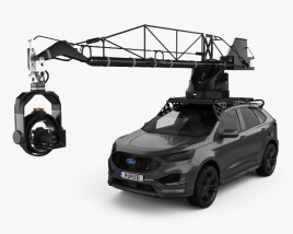 Ford Edge ST Camera Car 2022 Modèle 3D