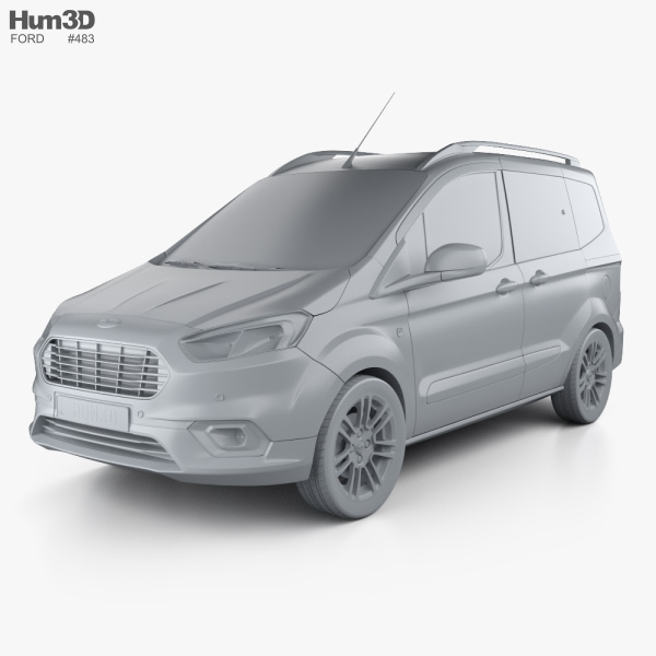 Ford Mondeo Turnier Titanium X Mk4 2013 Modelo 3D - Descargar Vehículos on