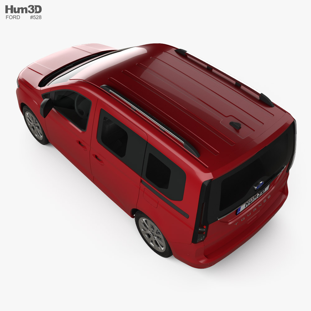 Ford Tourneo Connect Titanium 2024 Modèle 3D - Télécharger Véhicules on