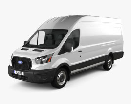 Ford Transit Cargo Van L4H3 US-spec 2024 3D model