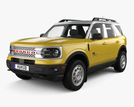 Ford Bronco Sport Heritage Limited Edition 2024 3D model