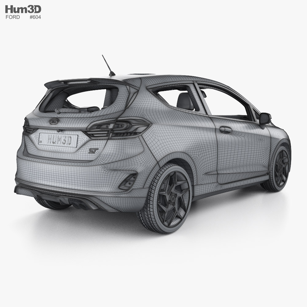 3D-Datei Ford Fiesta MK4 Sitzhebel kostenlos・3D-Drucker-Design