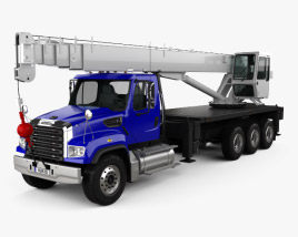 Freightliner 114SD 起重卡车 2014 3D模型
