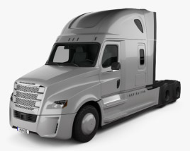 Freightliner Inspiration Tractor Truck 2017 3D model