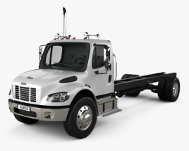 Freightliner M2 106 Day Cab 底盘驾驶室卡车 2017 3D模型