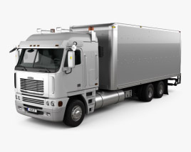 Freightliner Argosy Box Truck 2010 3D model