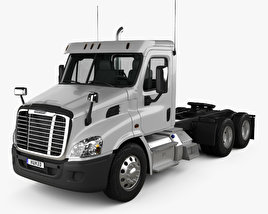 Freightliner Cascadia Day Cab Tractor Truck 2016 3D model