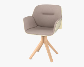 Andreu World Nuez Cadeira Modelo 3d