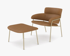 Arrmet Strike Lounge chair Modelo 3D