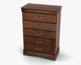 Ashley Wilmington Chest of Drawers 3D model