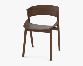 Bludot Port Обідній стілець 3D модель