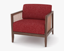 Bonacina Astoria 肘掛け椅子 3Dモデル
