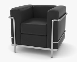 Cassina LC2 Кресло 3D модель