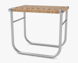 Cassina Le Corbusier LC9 Chair 3D model