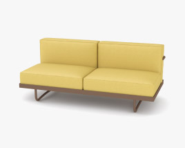 Cassina Le Corbusier LC5 Sofa 3D model