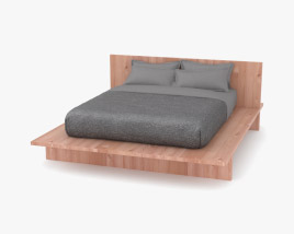 De La Espada Bed One 3D model