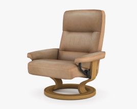 Ekornes Atlantic 办公椅 3D模型