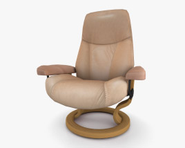 Ekornes Consul Chaise de Bureau Modèle 3D