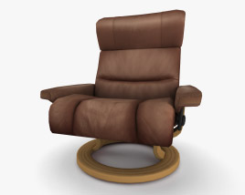 Ekornes Savannah 扶手椅 3D模型