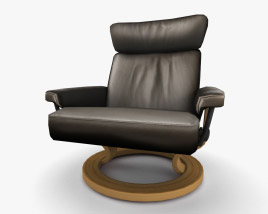 Ekornes Taurus Chair 3D model
