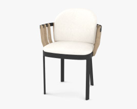Ethimo Swing Cadeira de jantar Modelo 3d