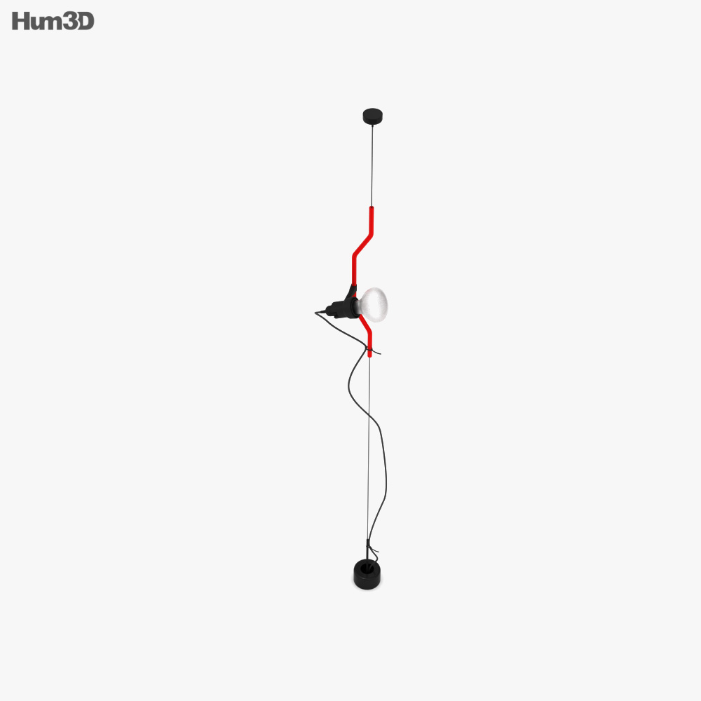 Flos Parentesi Lampada a Sospensione Modello 3D - Scarica Arredamento on