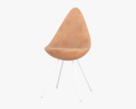 Frits Hanzen Drop Cadeira Modelo 3d