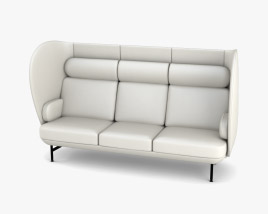 Fritz Hansen Plenum Sofa 3D-Modell