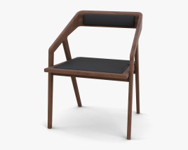 Katakana Cadeira de Jantar Modelo 3d