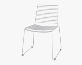 Velletri Outdoor Wire Chaise de Salle à Manger Modèle 3D