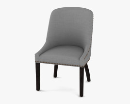 Gemma Upholstered Кресло 3D модель