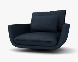 Rua Ipanema Lounge chair 3D model