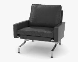 Poul Kjaerholm PK31 肘掛け椅子 3Dモデル