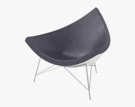 George Nelson Coconut Lounge chair Modelo 3D