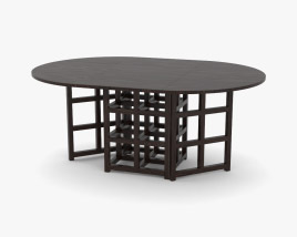 Charles Rennie Mackintosh DS1 Table Modèle 3D