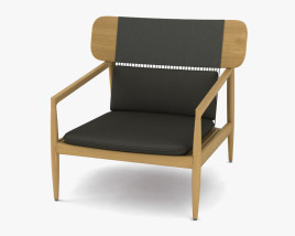 Gloster Archi Lounge chair 3D model