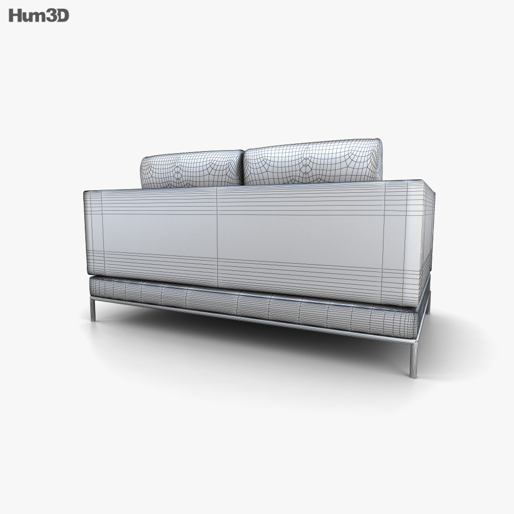 Ikea Arild Two Seat Sofa 3d Model Download Furniture On 