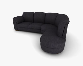 IKEA Tidafors Кутовий диван 3D модель