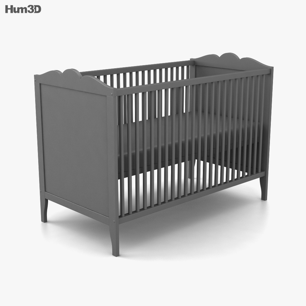 IKEA HENSVIK/ヘンスヴィーク ベビーベッド - ベッド
