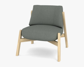 Jardan Harper 肘掛け椅子 3Dモデル