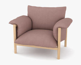 Jardan Wilfred 扶手椅 3D模型