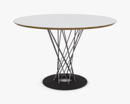 Knoll Cyclone Обідній стіл 3D модель
