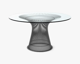 Knoll Platner Обідній стіл 3D модель