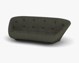 Ligne Roset Ploum Large Settee High Back Sofa Modèle 3D