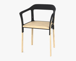 Magis Steelwood Cadeira Modelo 3d