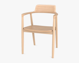 Maruni Hiroshima 肘掛け椅子 3Dモデル