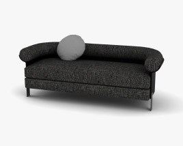 Minotti Mattia Lounge Sofa Modèle 3D