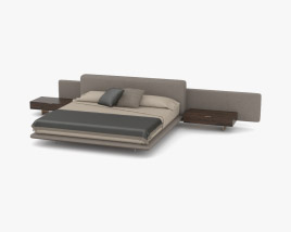 Minotti Horizonte Bed 3D model