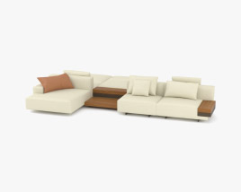 Molteni Marteen Sofa 3D-Modell